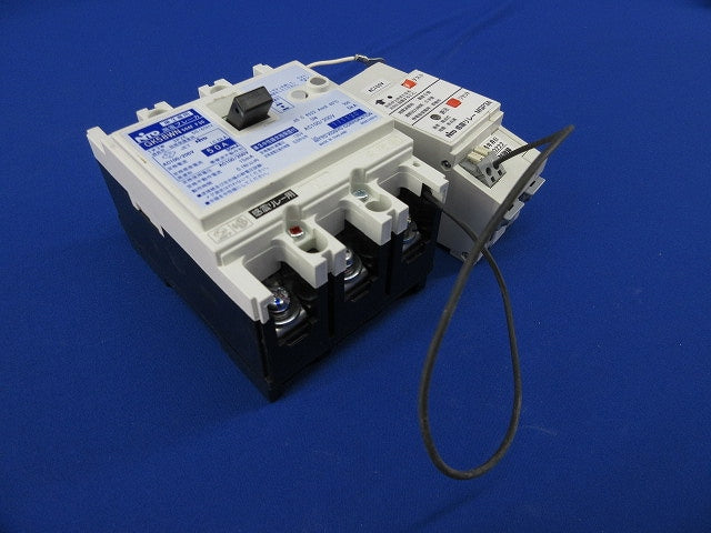 漏電ブレーカ3P2E50A(感震リレー付)(取外し品) GK58WN