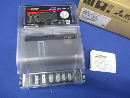 電子式単相3線式普通電力量計 M2PM-S34R1P3W100V30A60Hz