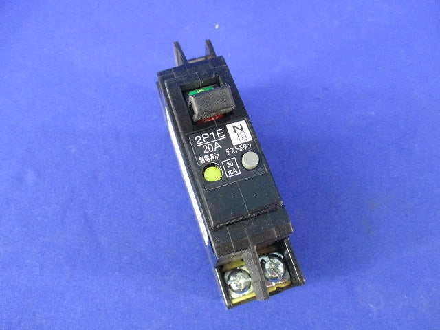 漏電遮断器2P1E20A FG52CN