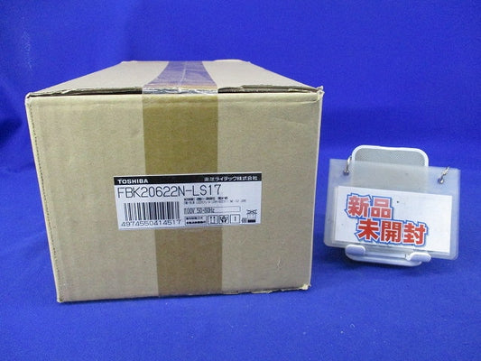 B級BL形 天井埋込誘導灯(電池内蔵・両面) FBK20622N-LS17
