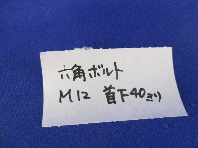 六角ボルトM12×40mm(20本入) M12×40mm