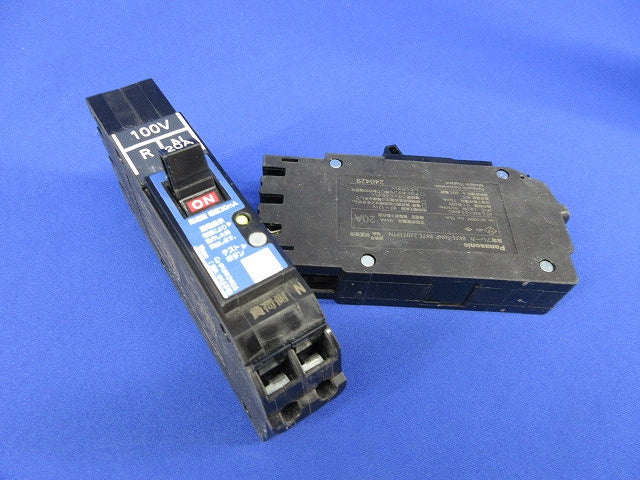 カンタッチブレーカ 漏電保護付2P1E20A(２個入) BKFE23031PTN