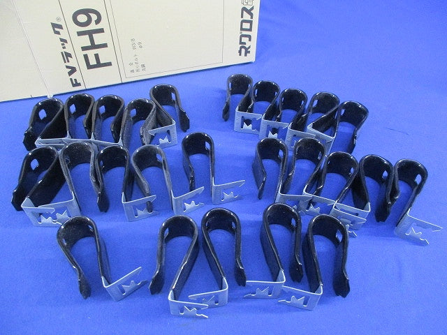FVラック 吊りボルト・丸鋼用ケーブル支持金具(25個入) FH9