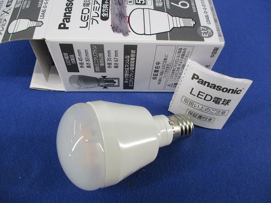 LED電球 E17(電球色) LDA8L-D-G-E17/S/Z6