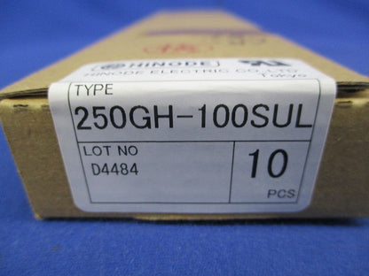 速断ヒューズ(10個入) 250GH-100SUL