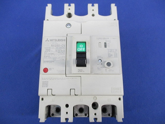 漏電遮断器3P3E200A NV250-CV