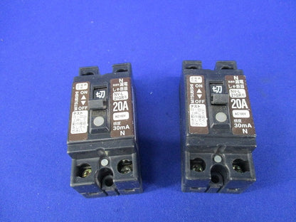 漏電遮断器2P1E20A(2個入) NV-L21GR