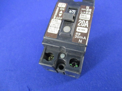 漏電遮断器2P1E20A(2個入) NV-L21GR