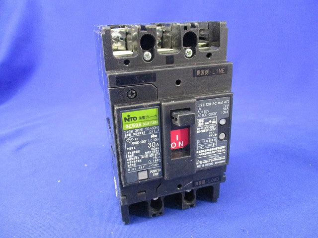 漏電ブレーカ 3P3E30A GE53A