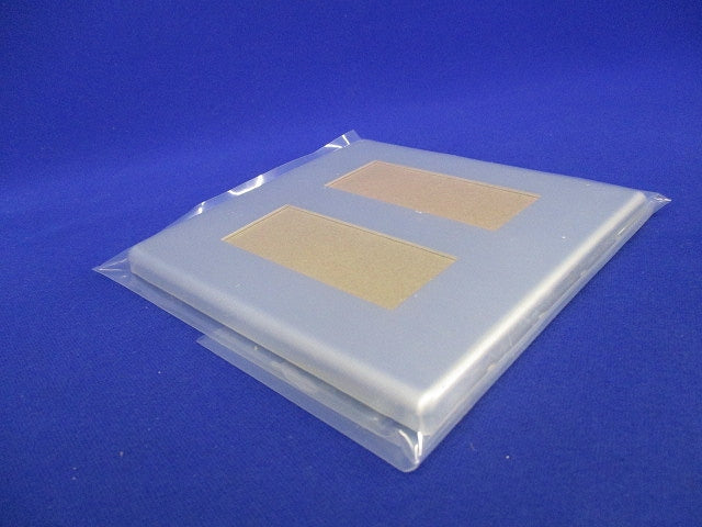 新金属コンセントプレート2型6コ用(9個入) WTF9206