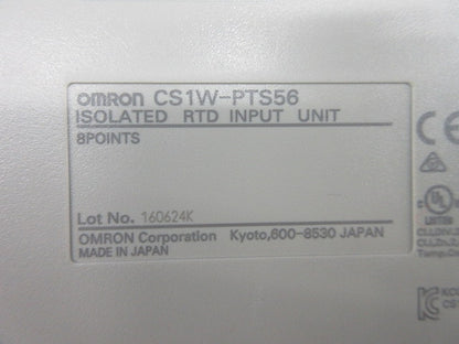 絶縁型測温抵抗体入力ユニット(ジャンク品) CS1W-PTS56