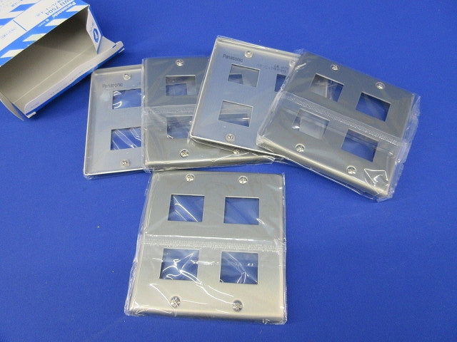 新金属プレート(4コ用)(5枚入) WN7504