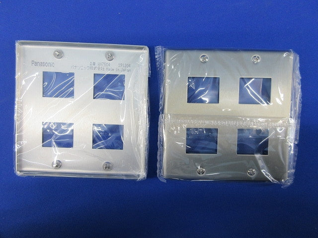 新金属プレート(4コ用)(5枚入) WN7504