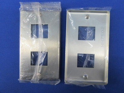 新金属プレート2コ用(9枚入) WN7502