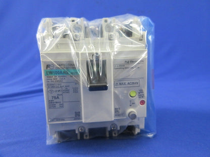 一般配線用 漏電遮断器 3P75A EW100AAG-3P075