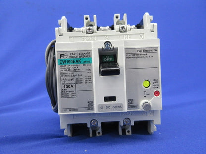 漏電遮断器 3P100A EW100EAK-3P100