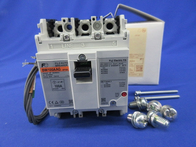 一般配線用 オートブレーカセット3P100A BW100AAG-3P100