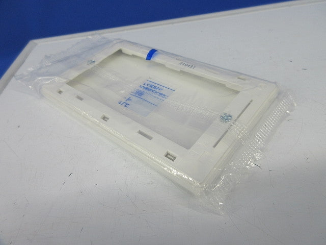 プレート1コ用(4枚入)マットホワイト WNS6001