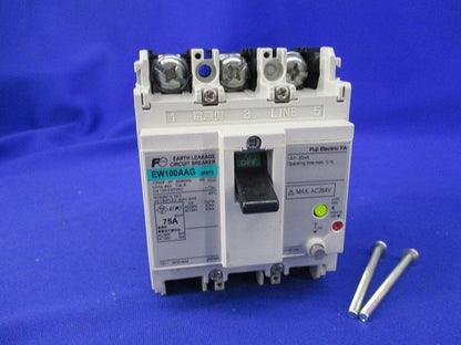 一般配線用 漏電遮断器3P75A EW100AAG-3P075