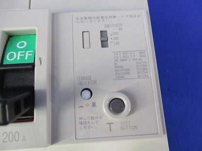 漏電遮断器3P3E200A NV250-CV