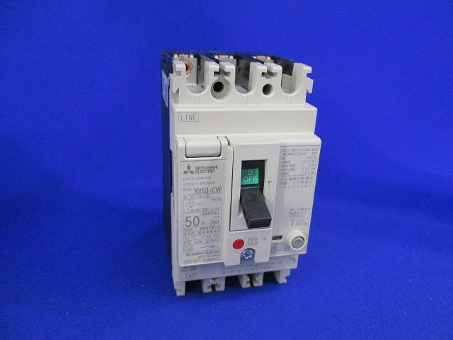 高調波・サージ対応形 漏電遮断器3Ｐ50A NV63-CVF