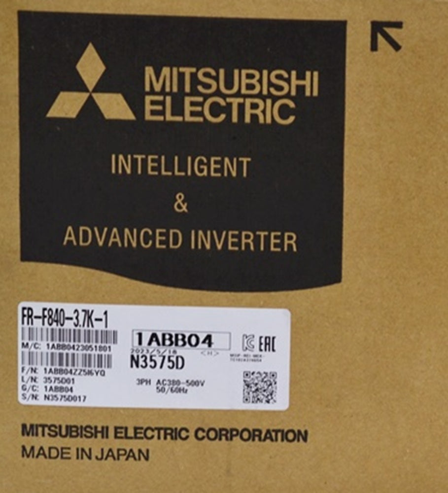 インバータ 3PH AC380-500V FR-F840-3.7-1