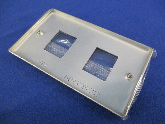新金属プレート2コ用(10枚入) WN7502