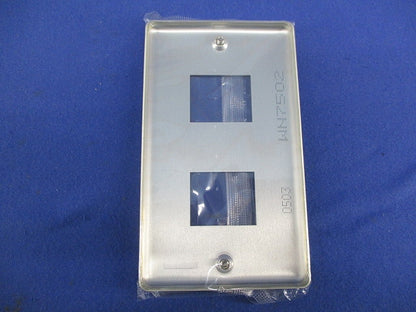 新金属プレート2コ用(10枚入) WN7502