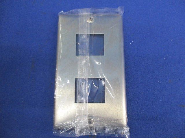新金属プレート2コ用(10枚入) WN7502