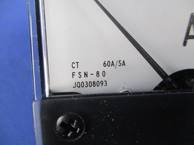 指示計器60A/5A FSN-80