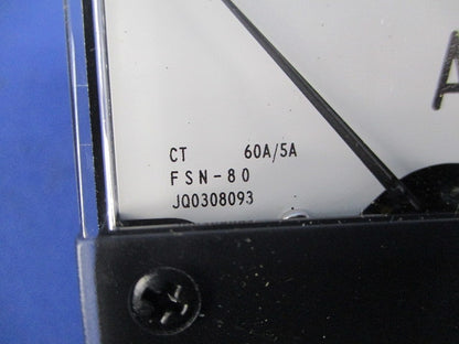 指示計器60A/5A FSN-80