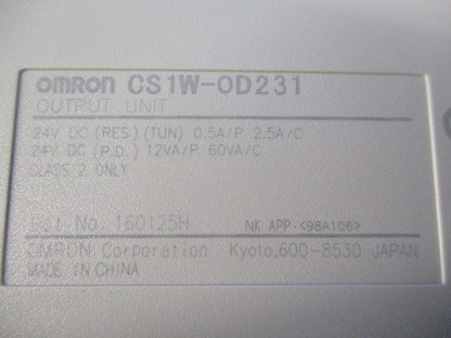 トランジスタ出力ユニット(出力32点) CS1W-OD231