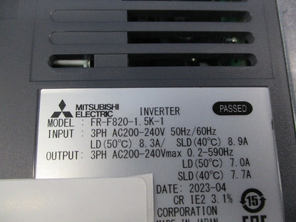 交流リアクトル FR-R820-1.5K-1