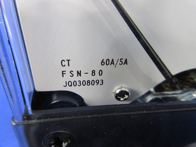 指示計器60A/5A FSN-80