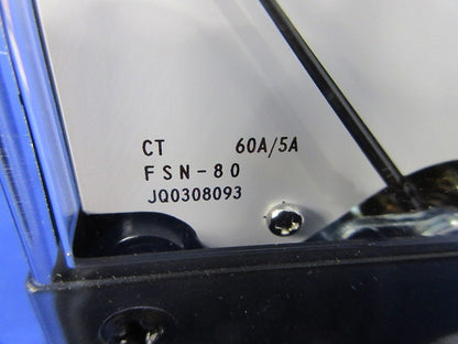 指示計器60A/5A FSN-80