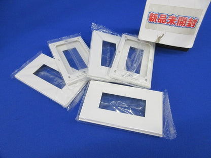 Jワイドスリムスクエアスイッチプレート 1連用(5枚入) QWD-3