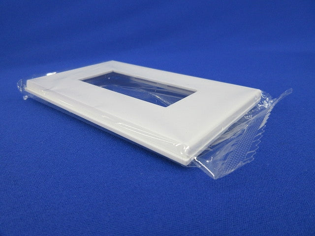 Jワイドスリムスクエアスイッチプレート 1連用(5枚入) QWD-3