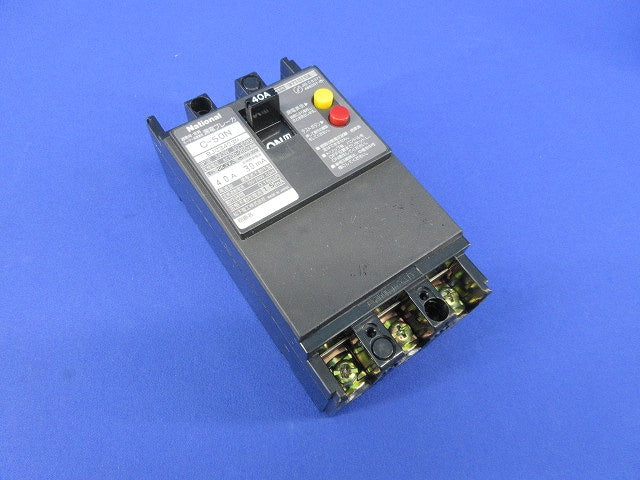 漏電ブレーカ3P3E40A (ジャンク品)National C-50N BJC3403N