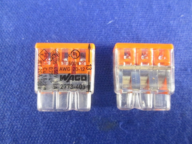差込形電線コネクタ(混在５６個入) 2773-402他