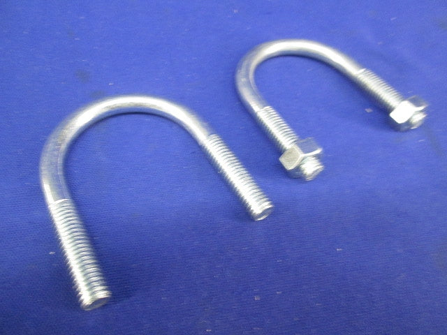 U字ボルトM8(ネジ30mm)６個入(内4個ナット付き・２個ナット不足) M8