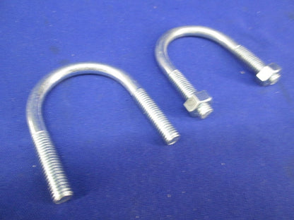 U字ボルトM8(ネジ30mm)６個入(内4個ナット付き・２個ナット不足) M8