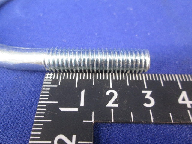 U字ボルトM8(ネジ30mm)６個入(内4個ナット付き・２個ナット不足) M8