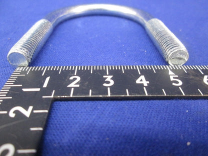 U字ボルトM8(ネジ30mm)６個入(内4個ナット付き・２個ナット不足) M8