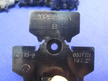 ブロック端子台用終末板(混在16個入) KTT15g-B他