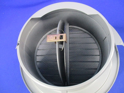 防火ダンパー72°付パイプフードφ150(シルバーメタリック)SUS φ150