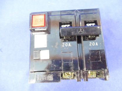 漏電遮断器2P20A(ジャンク品) NVB50-P