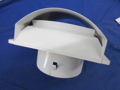 換気フードφ100(防虫網付)(ステンレス)アイボリー TR-100IV-KT