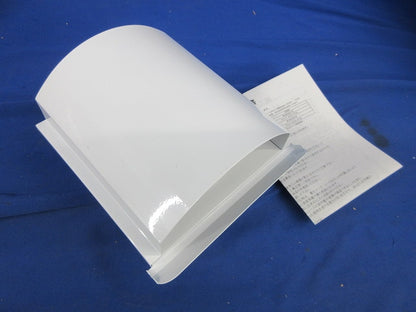 換気フードφ100(防虫網付)(ステンレス)ホワイト TR-100WH-KT
