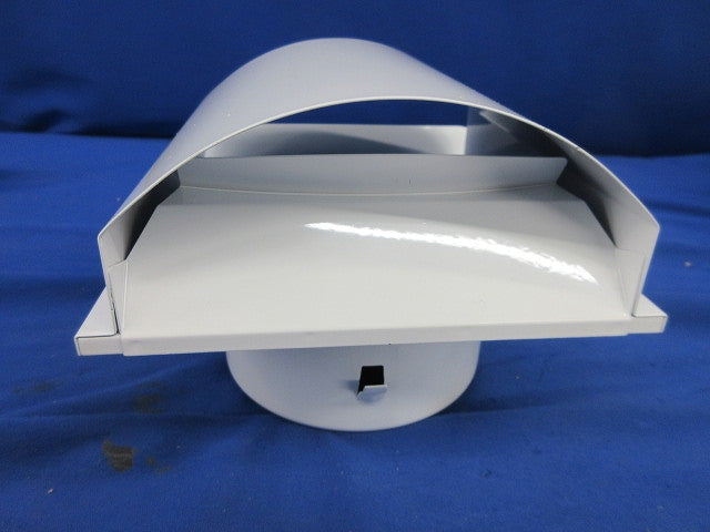 換気フードφ100(防虫網付)(ステンレス)ホワイト TR-100WH-KT