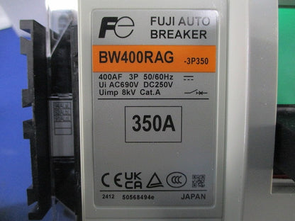配線用遮断器3P350A BW400RAG
